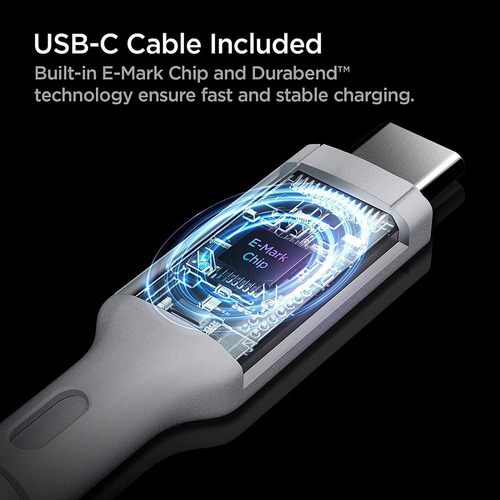 Imagem 3 de 6 de Carregador Spigen Powerarc 45w Gan + Cabo Usb-c