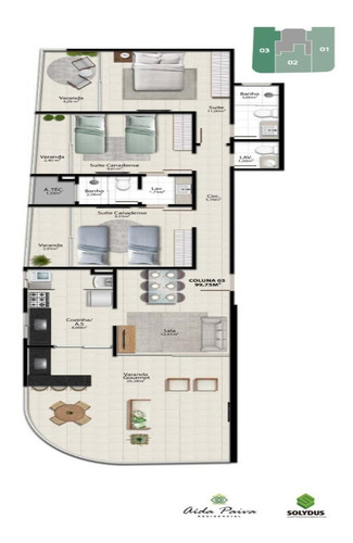Imagem 15 de 20 de Lançamento Residencial Aida Paiva À Venda Na Praia Do Morro, Guarapari-es - Realize Negócios Imobiliários. - Ap01251 - 70633990