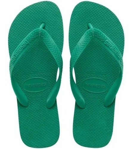 Chinelo Masculino E Feminino Havaianas Top - Verde 33/34