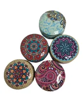 Comprar 5 Unidades De Latas De Vela, Recipientes Redondos De Metal