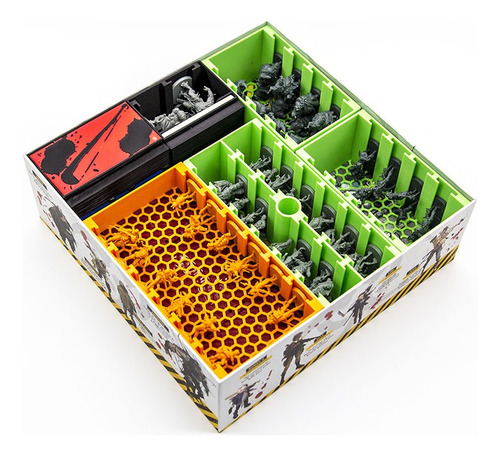 Organizador (insert) Para Zombicide 2a Edição Board Game