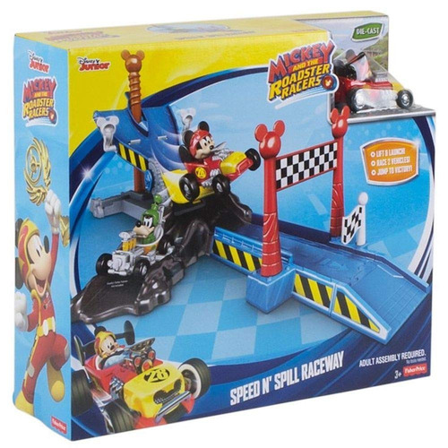 Pista De Mickey And The Roadster Racers Speed N' Spill 