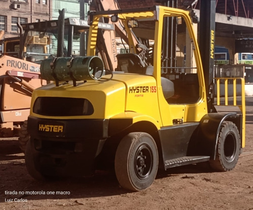 Empilhadeira Hyster H155ft*7 T*rod Duplo*t2e*5.4*glp*repasse
