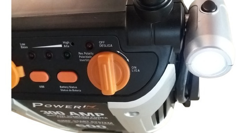 Auxiliar De Partida 300 Amp _usado_ Bateria Não Segura Carga