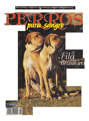 Revista De Perros El Fila Brasileiro Feb 2002