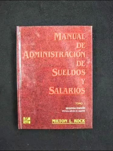 Libros Manual De Administración De Sueldos Y Salarios