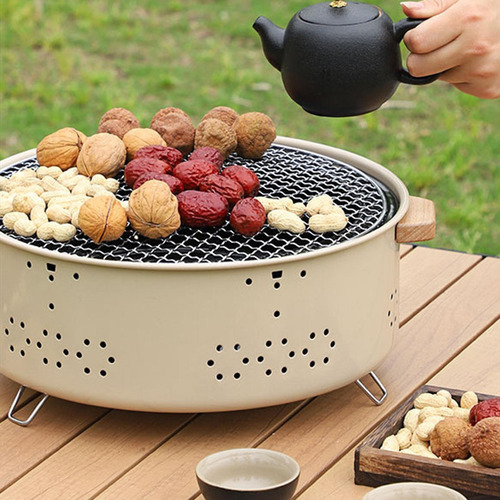Estufa De Barbacoa Parrilla De Barbacoa Con Rejilla Para