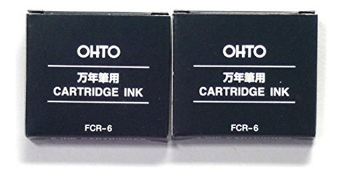 Cartucho De Recambio Para Pluma Estilográfica Ohto Fcr-6 (az