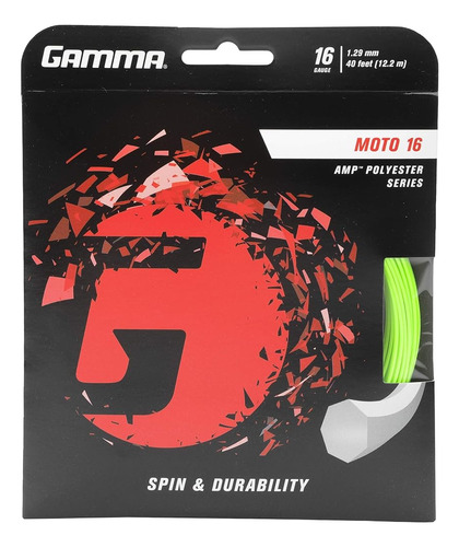 Cuerda Gamma Sports Amp Moto 16g - Lima