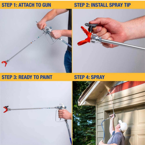 Imagen 5 de 10 de Sprayedora De Pintura Graco, Sola O Con Extensión 74cm