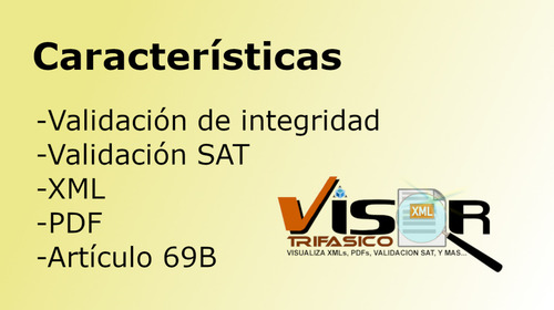 Visor De Facturas Electrónicas | Xml | Cfdi | Validación Sat