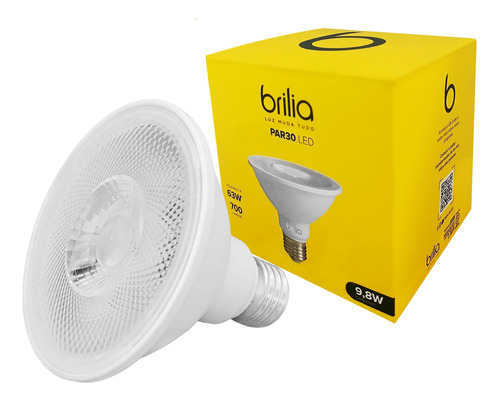 Lâmpada Led Par30 9,8w Bivolt Branco Frio Cor da luz Branco-frio 110V/220V