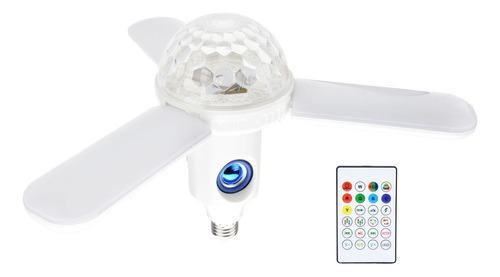 A Luz De Techo Musical Bluetooth, Control Remoto Plegable,