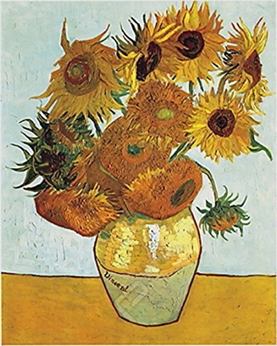 Jarrón Con Doce Girasoles De Vincent Van Gogh. Póster (16 X 
