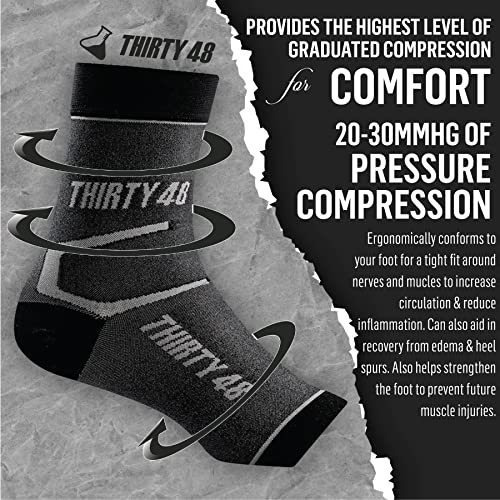 Thirty48 Calcetines Para Fascitis Plantar, Mangas De Compres