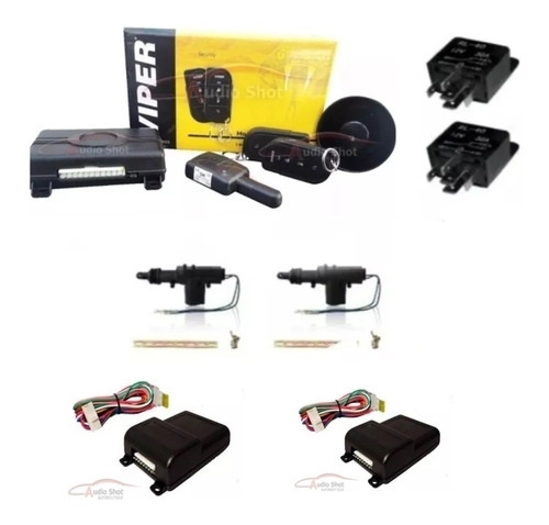 Alarma Viper 3106v+2 Seguros+2relays+2 Interfaz 2vidrios