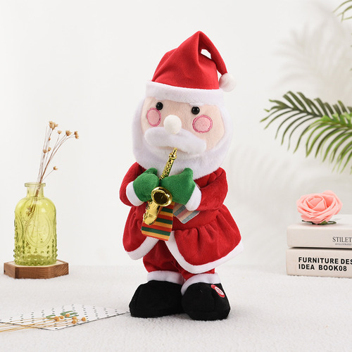 Nuevo Juguete Eléctrico De Papá Noel Que Canta Y Baila 2024