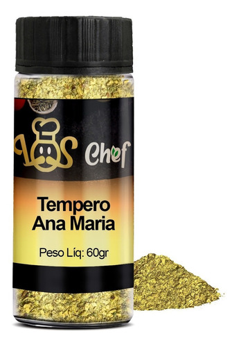 Tempero Ana Maria Completo Pote Natural Premium Loschef
