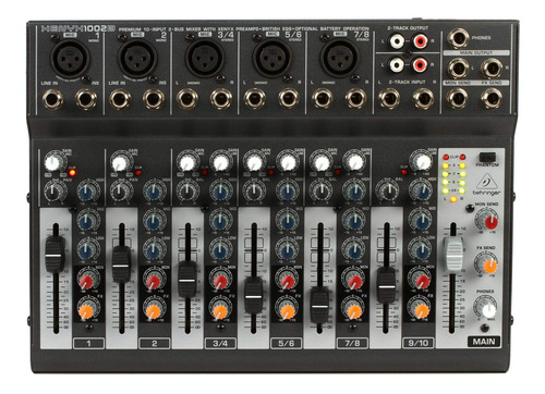 Behringer Xenyx Mezcladora.