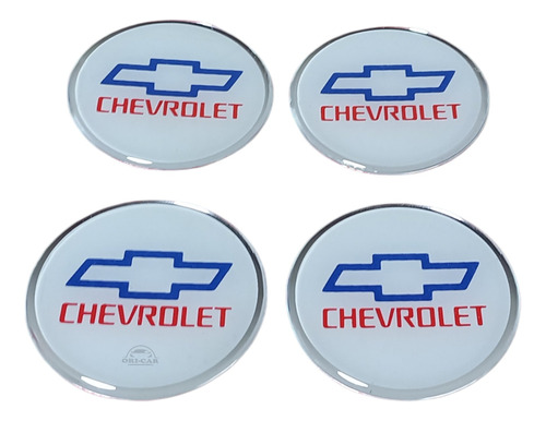 Insignia Centro De Llantas Chevrolet -pick Up Universal X4