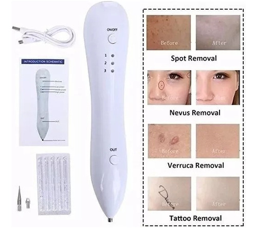 Máquina Lapiz Eliminación Acne Verruga Lunar Envio