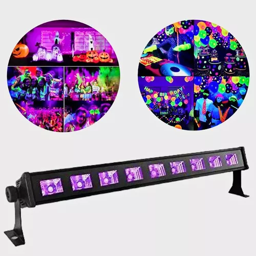 Barra De Luz Ultravioleta Steelpro Uv-95bar Color Negro Con Control  Automático