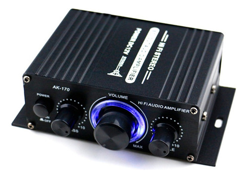 Ak170 - Mini Amplificador De Potencia De Audio (12 V)