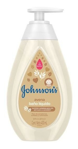 Jabón Líquido Johnson Avena 400ml