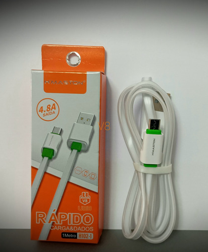 Cabo Celular Usb V8 2m Hmaston Micro