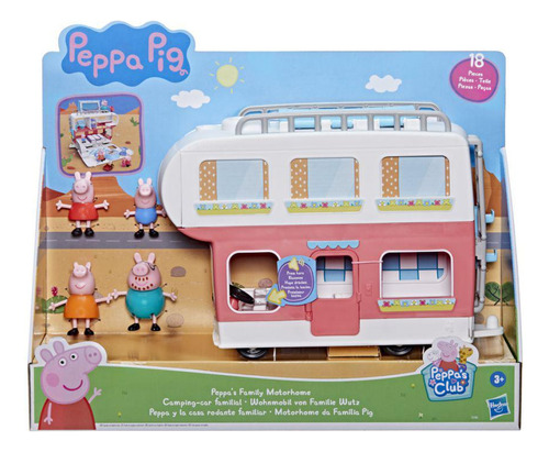 Muñeca Peppa Pig Adventures Casa Rodante Familiar