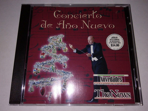 Concierto De Año Nuevo Mozart Cd Novedades Esp 2000 