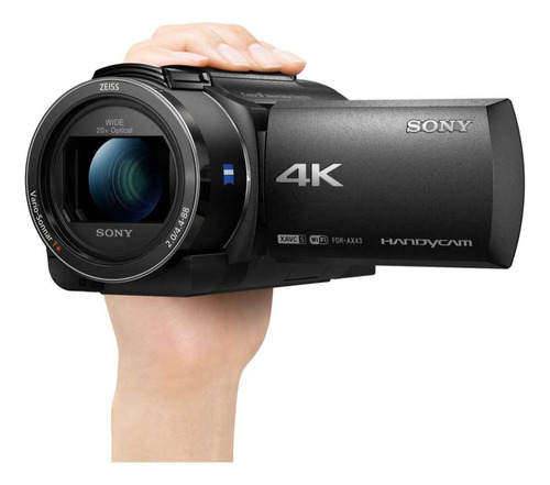 Câmera De Vídeo Sony Fdr-ax43 Uhd 4k Handycam Com Zoom Óptic