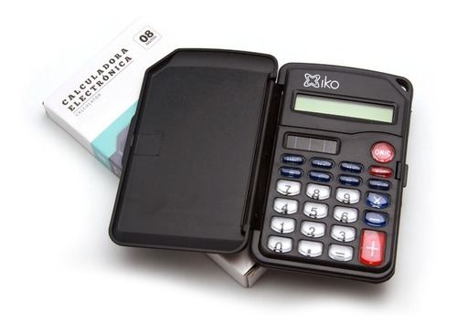 Imagen 4 de 6 de Calculadora De Bolsillo 8 Digitos Con Tapa - Mercadolider