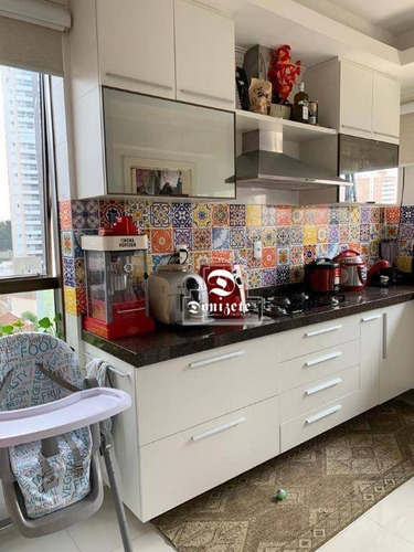 Cobertura Com 4 Dormitórios À Venda, 370 M² Por R$ 2.750.000,10 - Vila Bastos - Santo André/sp - Co11700