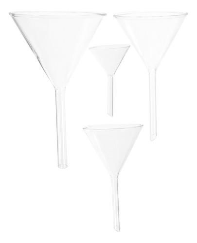 Juego De Embudos De Vidrio Glassware Laboratory, Tarros De C
