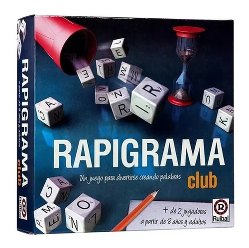 Rapigrama Club Ruibal Juego De Mesa Original 7116
