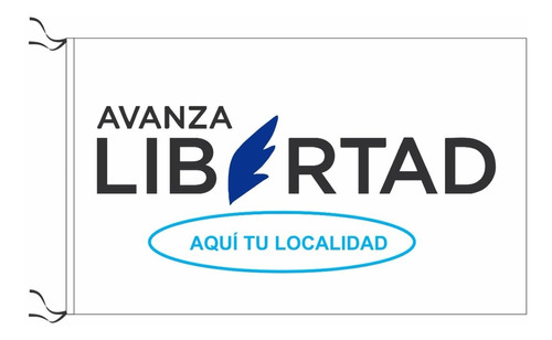 Avanza Libertad Espert Milei Con Localidad 90x150cm