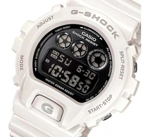 Relógio Masculino Casio G-shock Digital Dw6900nb7dr - Branco