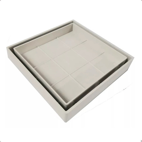 Kit 4 Ralo Invisível 10x10 Para Piso Porcelanato Seca Rápido