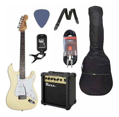 Pack Guitarra Eléctrica + Amplificador + Accesorios