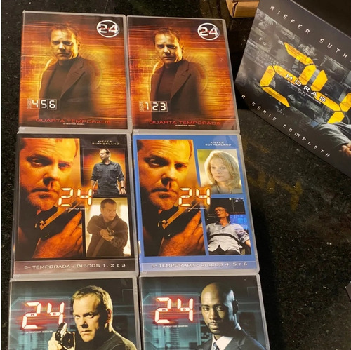 Box Dvd 24 Horas - A Série Completa + A Redenção Usado Zero