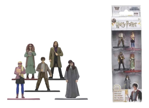 Harry Potter Mini Figuras Nano Metalfigs Pack 5 Personajes