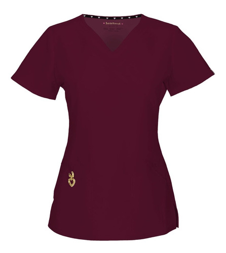 Top / Polera Heartsoul De Uniformes Clínicos / Mujer