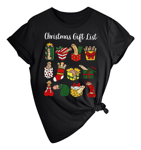 Camisa Fea Navidad Para Hombre Mujer Santa Sucia Camiseta