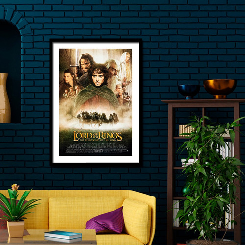 Cuadro El Señor De Los Anillos Lord Of The Rings Posters