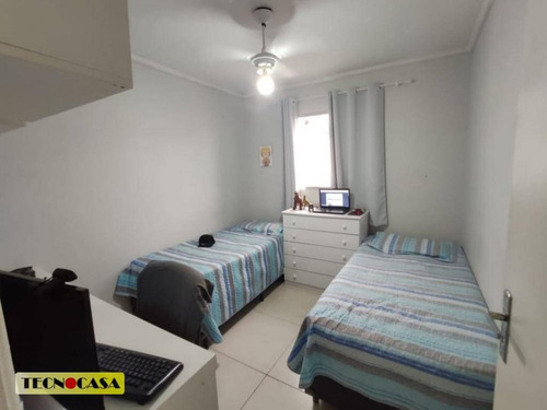 Imagem 12 de 24 de Excelente Apartamento Com 02 Dormitórios Para Venda Com 55 M² No Bairro Vila Sônia Em Praia Grande/sp. - Ap6667