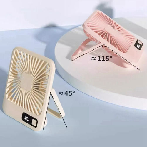 Ventilador Pequeño De Escritorio Con Múltiples Potencias, Mo