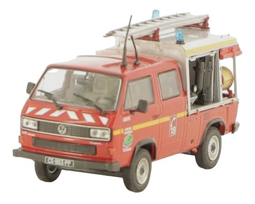 Volkswagen Transporter T3 Syncro 1:43 Bombero Auto A Escala