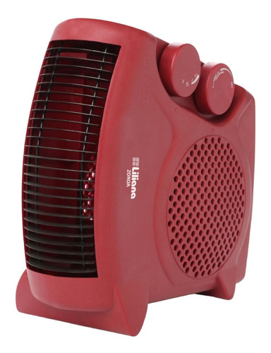 Caloventor Liliana Cfh500 2000 Watts Rojo