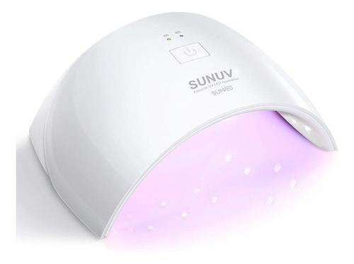 Lámpara Secadora De Uñas Led Uv 24w Doble Fuente De Luz